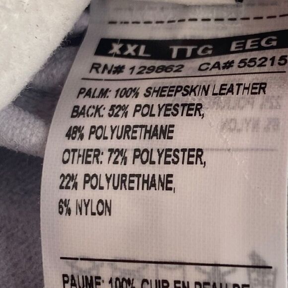 Nike Promo NK ECW LTH PALM Receiver Football Gloves CQ9156-184 Mens XXL New - Picture 6 of 10